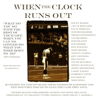 Amazoncom When The Clock Runs Out 20 Nfl Greats Share - 