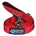 Max and Neo™ Reflective Nylon Dog Leash - We Donate a Leash to a Dog Rescue for Every Leash Sold (RED, 6 FT)