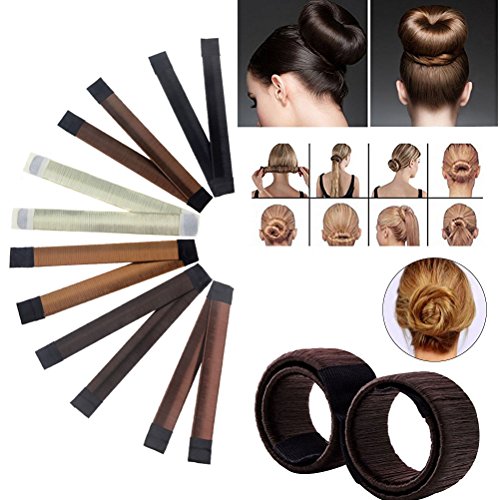 Hair Bun Crown Shapers Modern Hair Styling Maker Beauty Crown
