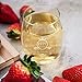 1981 40th Birthday Gifts for Women and Men Wine Glass - Funny Vintage Aged To Perfection - Anniversary Gift Ideas for Mom Dad Husband Wife - 40 Year Old Party Supplies Decorations for Him, Her - 15oz