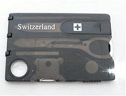 Switzerland Credit Card Multi Tool Set 12 In 1 Travel Set