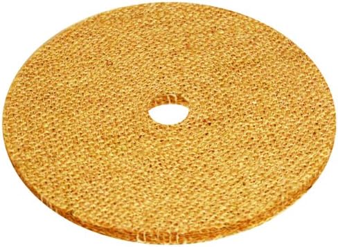 JacksonLea 47418SP Conventional Sisal Buff, Woven Sisal, 8" Diameter, 1" Arbor