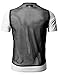 H2H Mens Casual Work Utility Hunting Travels Sports Mesh Vest With Pockets Black US XXL/Asia 3XL (KMOV086)
