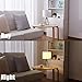 SOTTAE Modern Black Table Lamp,Small Bedroom Lamps with Geometric Hollowed Out Base,16
