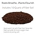 Window Garden Aquaphoric Self Watering Planter (11”) + Fiber Soil = Foolproof Indoor Home Garden. Modern Decorative Planter Pot for House Plants, Flowers, Herbs, Vegetables, Tropical. Easy