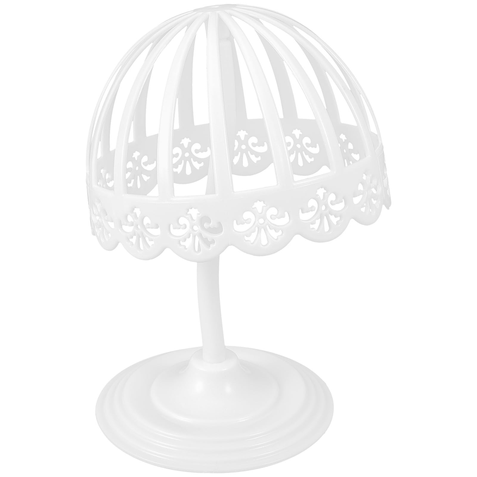 Toddmomy Pe Hat Display Stand Dome Design Desktop Hat Rack Wig Holder Space Saving Hangers for Shop Home Closet