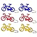SWATOM Bicycle Bottle Opener with Keychain Key Tag Chain Ring Accessories 6PCS…