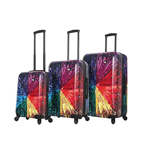 Mia Toro Italy Jennifer L. Schmidt Hardside Spinner Luggage 3pc Set