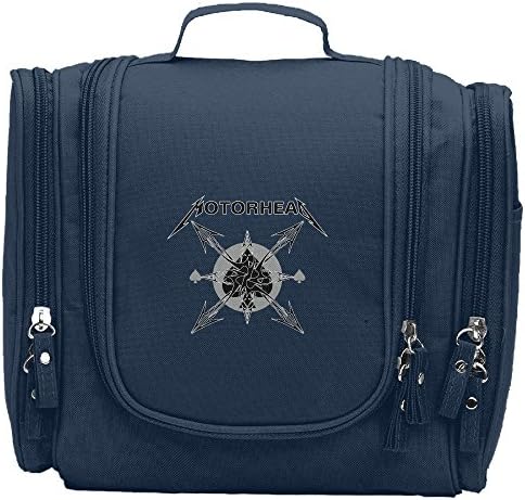 Women's Waterproof Travel Toiletry Bag Cosmetic Organizer Motorhead Ace Of Spades Makeup Pouch Toiletry Case Makeup Train Case