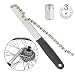 Oumers Bike Chain Tools Kit, Chain Whip with Cassette, Sprocket Remover/Rotor Lockring Removal Wrench/Bicycle Flywheel Chain Sprocket Remover Tool Pack