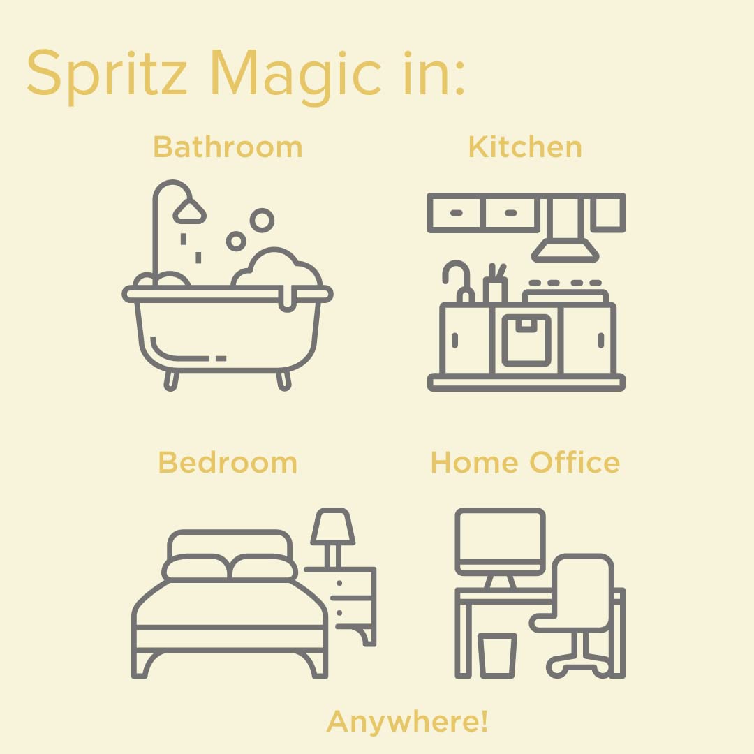 Citrus Magic Odor Eliminating Air Freshener Spray, Tropical Lemon, 3-Ounce, Pack of 3