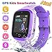 Kids Smart Watch for Boys Smartwatch WiFi/GPS Tracker Watch, Kids GPS Tracker Watch Activity Tracker Digital Watch, Touch Screen HD Camera Pedometer SOS Math Game Watch for Boys Girls Gift