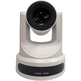 PTZOptics 20X-NDI-WH, 20x Lens Indoor 1080p NDI Camera, White