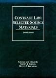 Contract Law : Selected Source Materials, 2000 Edition, Burton, Steven and Eisenberg, Melvin A., 0314247513