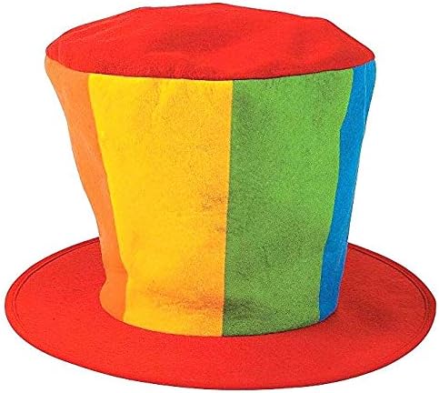 Dondor Enterprises 'Oversized Clown Top, Multicolored, Size One Size Fits All