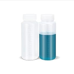 UMETASS 6.8oz/200ml Squeeze Bottles Wide Mouth