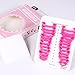 Nail Polish Stencil Flexible Plastic Which Protect The Nail Polish From Leakage And Can Be Reuseable(26pcs with 10 sizes)(2 box)