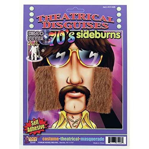 Forum Novelties 61498 70's Sideburns Gift