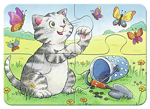 Ravensburger Kinderpuzzle - 06951 Niedliche Haustiere - my first puzzle mit 2,4,6,8 Teilen - Puzzle für Kinder ab 2… – Bild 2