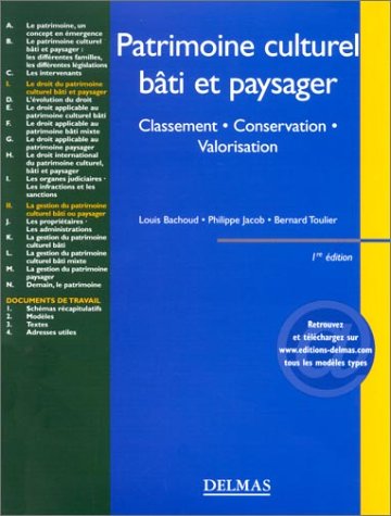 Patrimoine culturel bâti et paysager