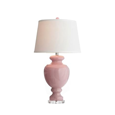 Amazoncom Lu Table Lamp Post Modern Crystal Glass Light