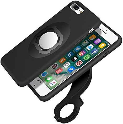 iPhone 7 Bike Phone Mount, Bicycle Holder Kit With iPhone 7 Shockproof Case (Case/Holder kit)