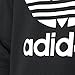 adidas Originals Men's Trefoil Crew, Black, Large