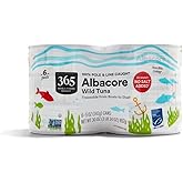365 by Whole Foods Market, No Salt Albacore Tuna in Water 6pk, 5 Ounce