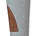 Hope & Henry Girls' Ponte Riding Pants, 7, Gray Heather
