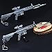 Focux PUBG Playerunknown's Battlegrounds KeyChain Accessories Keychain Charm Souvenir Gifts PUBG (M416)