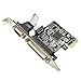DIEWU Official AX99100 PCIe Serial Port Card PCIE1 and 1 String COM Port RS232 Adapter 9 pin Expansion Card