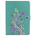 iPad Air 1st Case, Dteck(TM) Retro Design Premium Leather Skin Flip Stand Smart Cover with Auto Wake/Sleep Feature Magnetic Snap Smartshell for iPad Air/5th 9.7 inch Tablet--GREEN