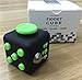 Bekhic Pro Fidget Cube Toy Finger Anti-Anxiety and Depressioin for Children and Adults (Black&Green)