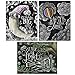 HaiMay 3 Pack DIY 5D Diamond Painting Kits for Adults Paint by Number Kits Full Drill Painting Diamond Pictures Arts Craft for Wall Decoration,Dream Sky (10x12 inches)