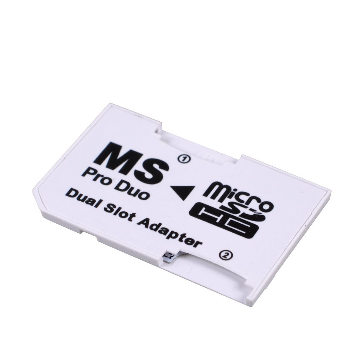 Ucec Adaptateur memory stick Pro Double pour cartes mémoires micro SD