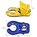 Baby Pool Float with Canopy Inflatable Swimming Floats for Kids - Mommy and Baby