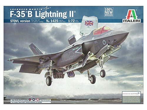 Italeri 510001425 Other License Italien 1:72 F-35B Lightning II V/STOL Version, Modellbau, Bausatz, Standmodellbau, Basteln, Hobby, Kleben, Plastikbausatz, detailgetreu, unlackiert – Bild 8