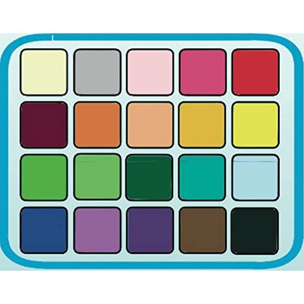 Packitsafe 50 Sheets of Multi Colored MG Tissue Paper 20x30 Inches, Acid Free. 10 Colours in Total. Craft Colour Paper and Quantities of Sheets Listed Multi