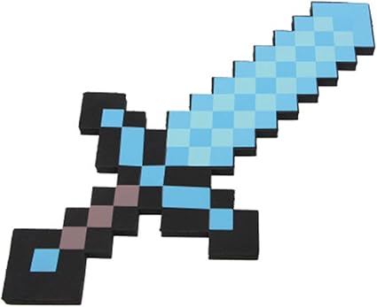 Amazon Co Jp マインクラフト 武器 Minecraftの剣 つるはし ピクセルピストル キッズのためのピクセル斧 Color 3 ホーム キッチン