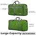 Gonex 60L Packable Travel Duffle Bag Foldable Duffel Bags for Luggage Gym Sports Camping Travelling Cycling Storage Shopping Water & Tear Resistant Green
