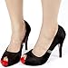 5Pair(10PCS) Women Silicone Clear Transparent Invisible High Heel Shoe Straps for Holding Loose High Heel