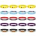 Totem World 20 Rubber Bracelets Suitable for Kids Pokemon Theme Birthday Party Favors - Durable Silicone Bracelets Provide Hours of Fun