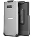Encased Galaxy Note 8 Belt Clip Holster, Secure-fit Case Free Design (Companion Series (Smooth Black)