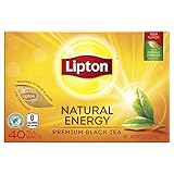 Lipton Natural Energy Premium  Black Tea, 40 Count