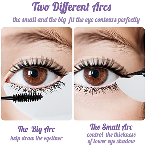 Mascara Eyelash Shield Applicator Guard Tool,Silicone Eyelash Eyeshadow
