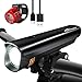 TOPTREK Bike Light Set Bicycle Lights USB Rechargeable Cycling Front Light and Back Rear Light kit Custom-made Battery 8 Hours run-time/Waterproof IPX5/Super Bright CREE LED for Mountain/Road Bike/BMX