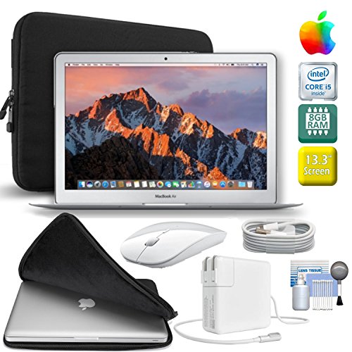 Apple 13.3" MacBook Air Laptop Computer Starters Bundle - [Mid-2017 - Newest Version] (128GB SSD) - Thumbnail 4