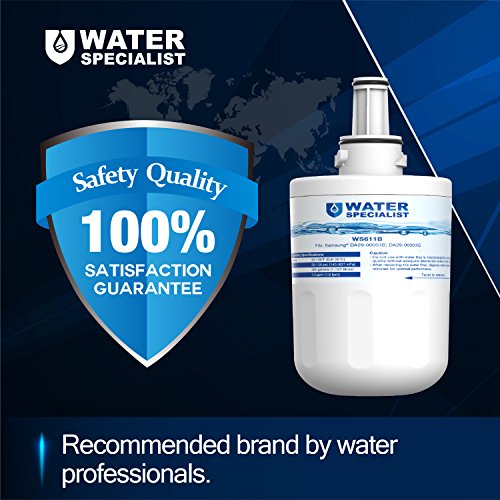 Waterspecialist DA29-00003G Refrigerator Water Filter Replacement for Samsung DA29-00003G, DA29-00003B, DA29-00003A, HAFCU1, 2 Pack - Thumbnail 7
