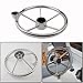 13-1/2 Inch Stainless Steel Steering Wheel with Knob Control Knob Wheel For Boats & Yacht (13.5'' steel wheel with knob)