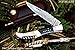 DKC Knives (24 5/18) SALE DKC-54 SQUIRE MASTER Damascus Corkscrew Laguiole Style Pocket Knife 4.5